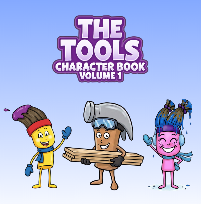 The Tools Character Book Volume One