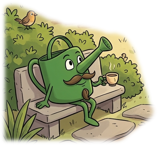 Coffee break at the bistro