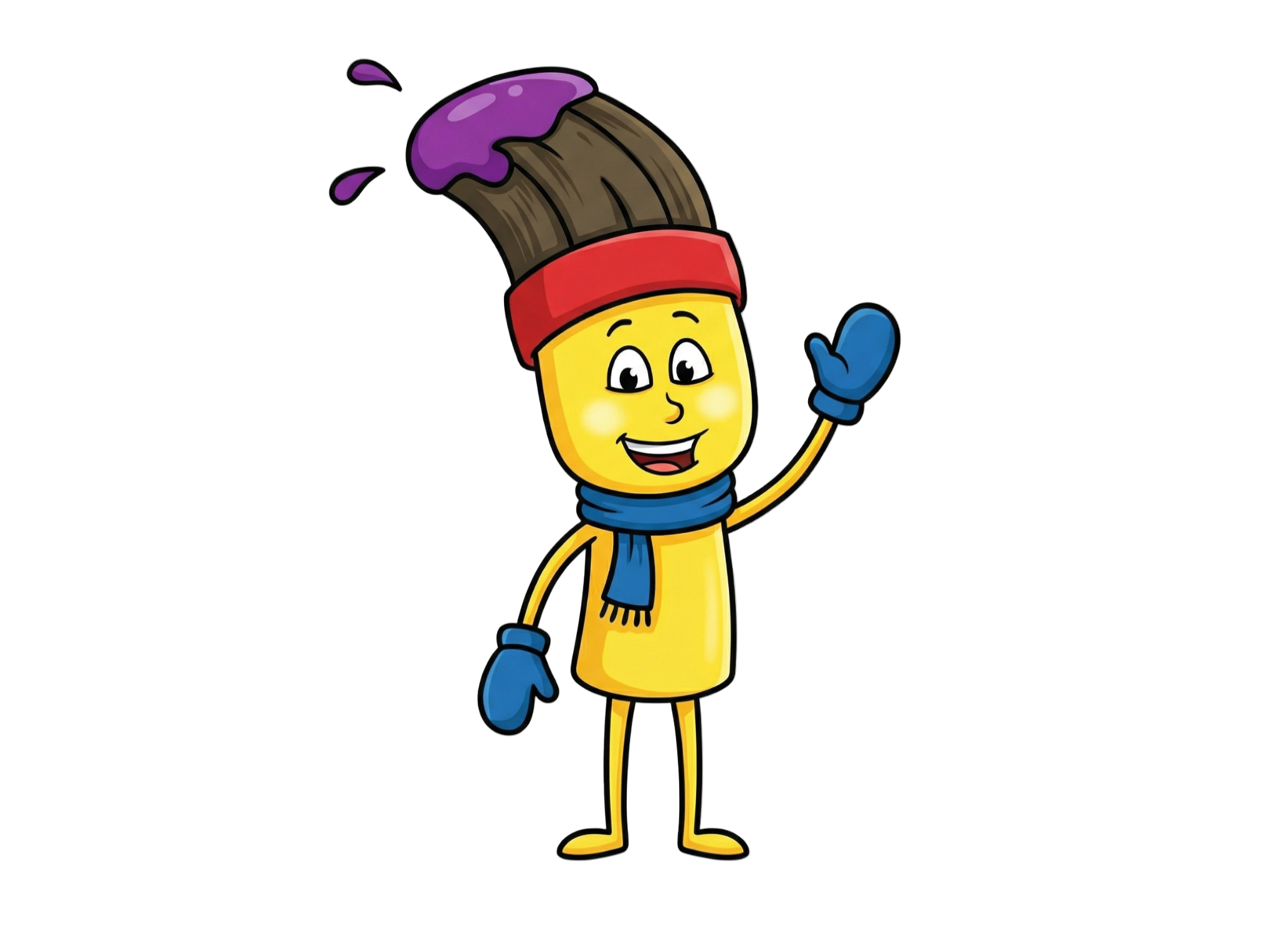 Paz the Paintbrush