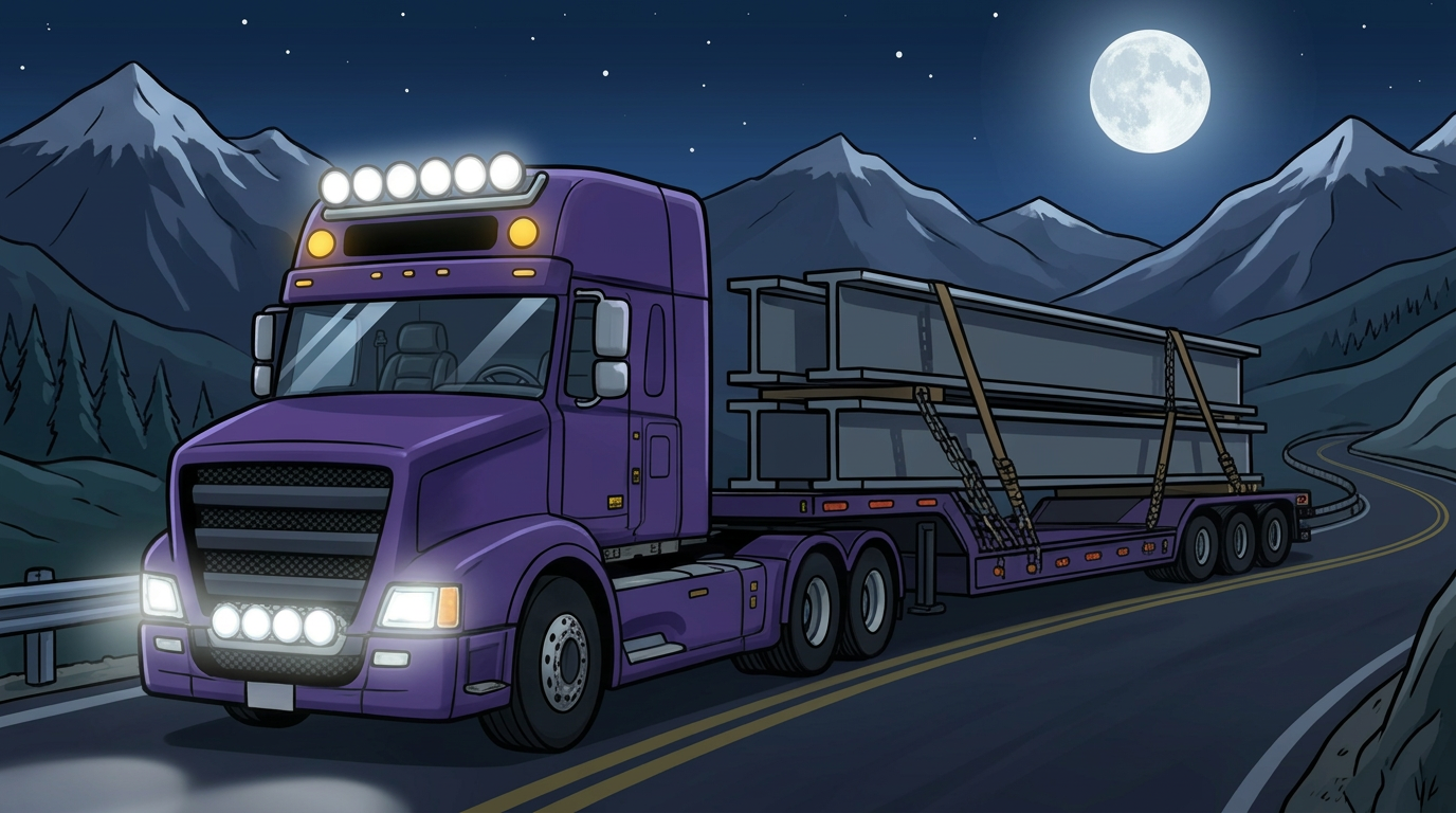 The Purple Truck