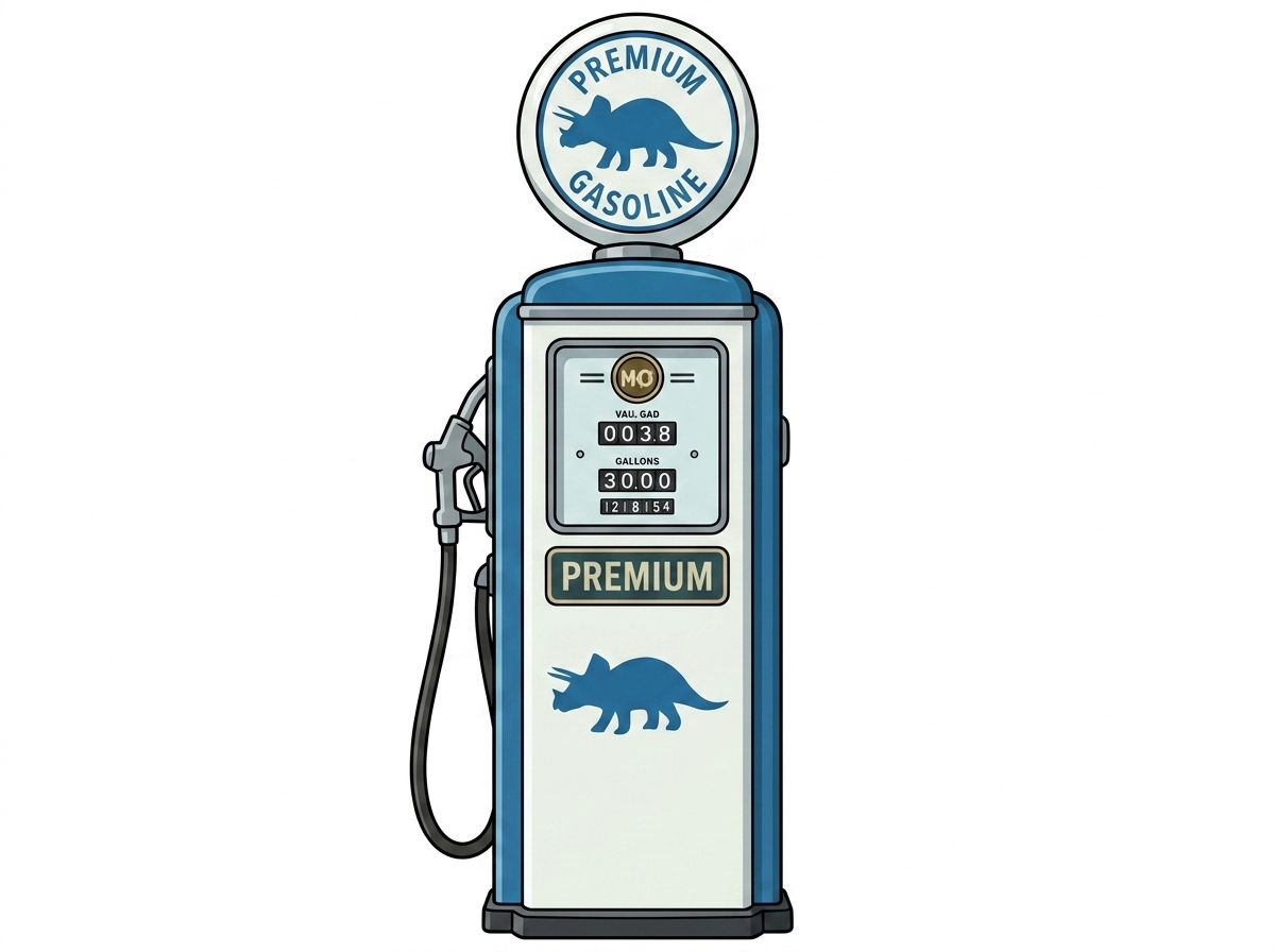 Triceratops Fuels petrol pump